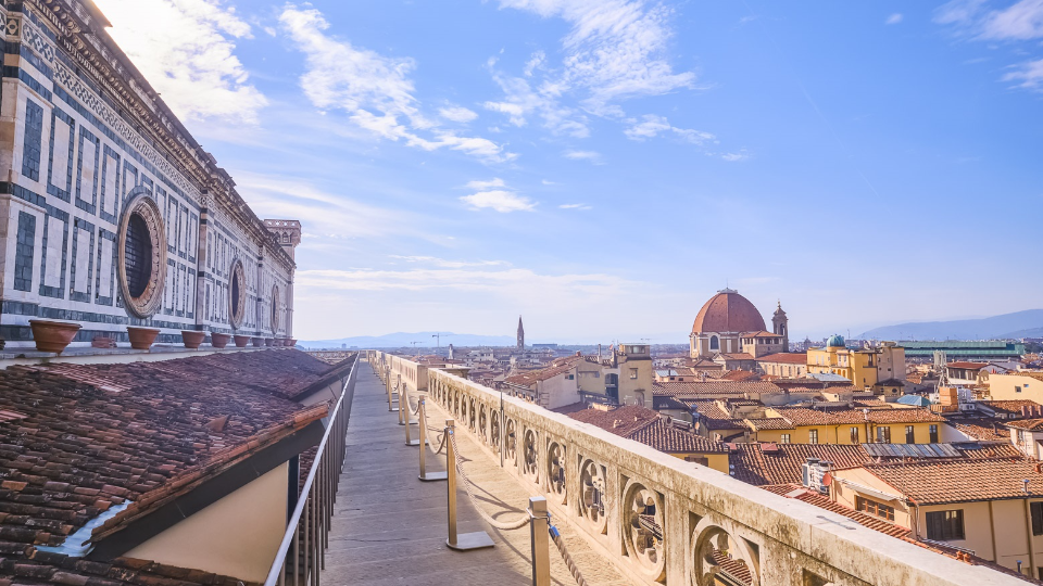 The Duomo Complex of Florence and Its Hidden Terraces