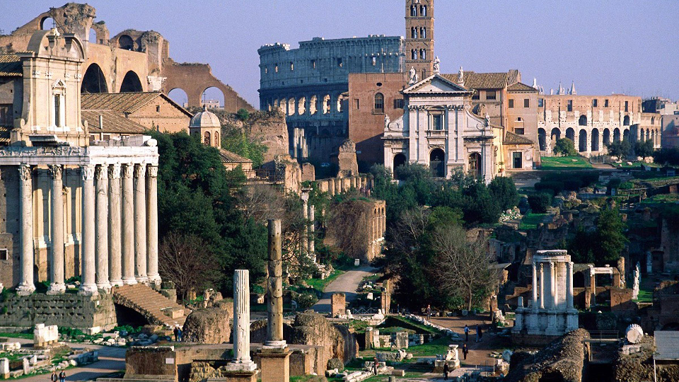 Colosseum, Forum, Palatine Hill and Arena/Open Bus option